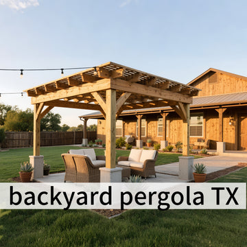 2025/08/25 Texas Backyard Pergola: Upgrade Your Outdoor Space