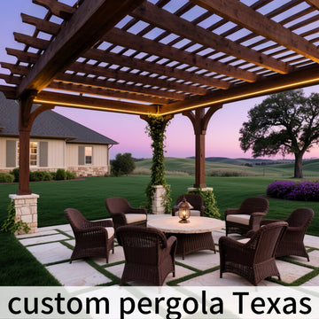 2025/09/05 Transform Your Texas Outdoor Space with a Custom Pergola!