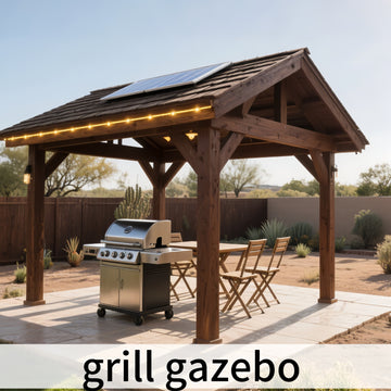 2025/09/04 Texas Families Must Read! How to Choose the Right Grill Gazebo? Perfect for Small Backyards, Gatherings & DIY Scenarios