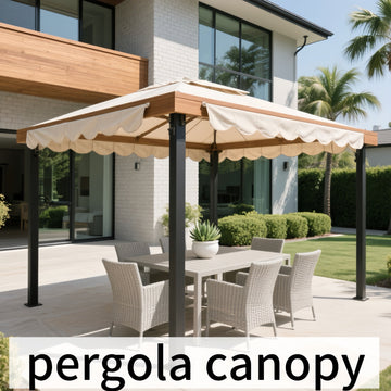 2025/09/09 How to Choose a Pergola Canopy for Texas Humidity, Sun & Rain – Expert Tips