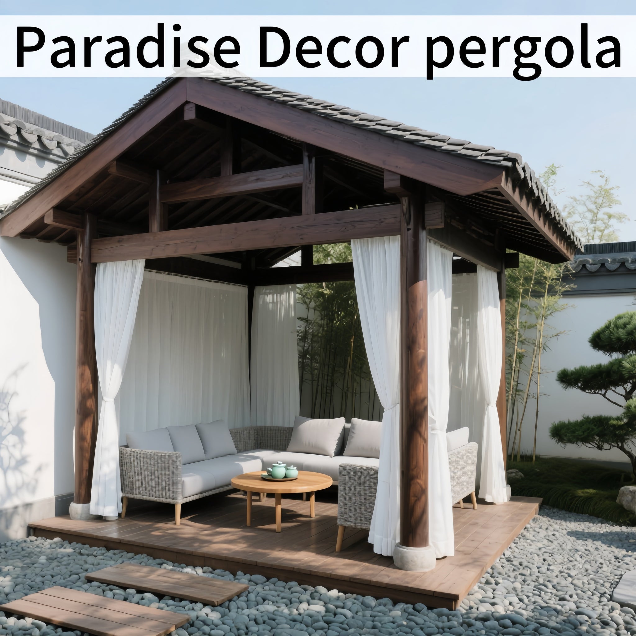 2025/09/01 Transform Your Texas Outdoor Space with Paradise Decor Pergola
