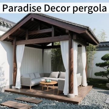 2025/09/01 Transform Your Texas Outdoor Space with Paradise Decor Pergola