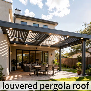 2025/09/15 Transform Your Outdoor Space with the Perfect Louvered Pergola Roof in Texas!