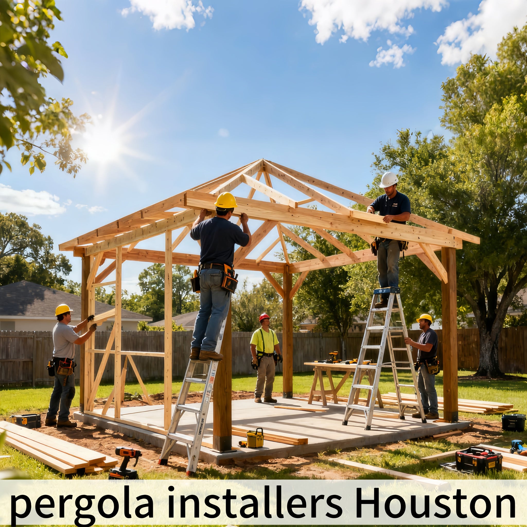 2025/09/18 Houston Pergola Installers: Transform Your Outdoor Space | ParadiseDecor
