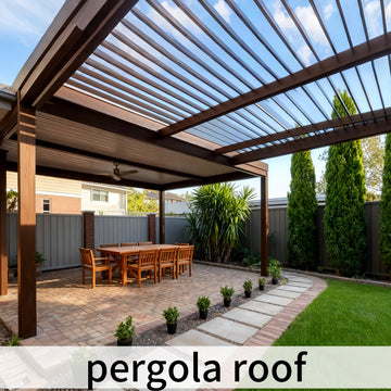 2025/09/13 Top Pergola Roof Options to Beat the Texas Summer Heat