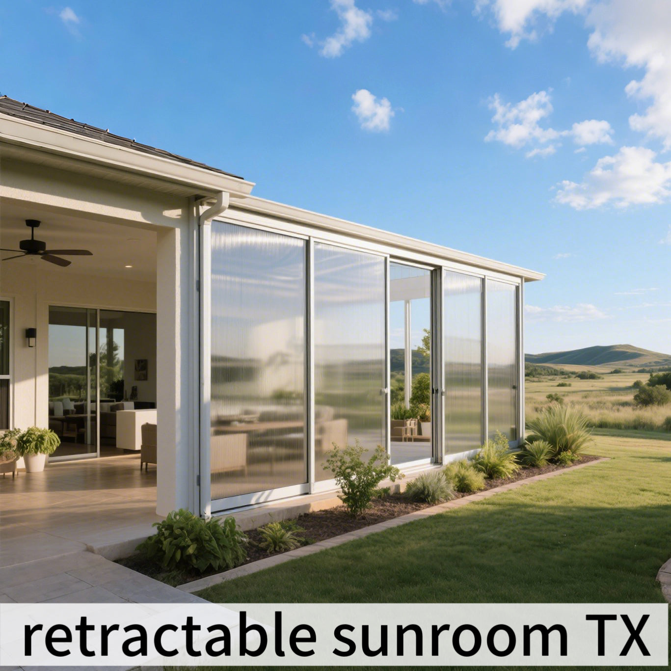 2025/09/06 How to Choose a Retractable Sunroom in Texas? Adapt to TX Climate + Enhance Living Experience, This Guide Helps You Avoid Mistakes!