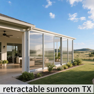 2025/09/06 How to Choose a Retractable Sunroom in Texas? Adapt to TX Climate + Enhance Living Experience, This Guide Helps You Avoid Mistakes!