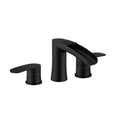 Bathroom Split Basin Faucet, Three Hole Two Handle Waterfall Modern Bathroom Faucet, with Water Supply Line JQ-2001LS - Paradise Decor - TX