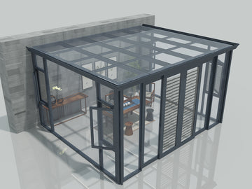 Custom Thermal Break Aluminum Patio Cover Sunroom