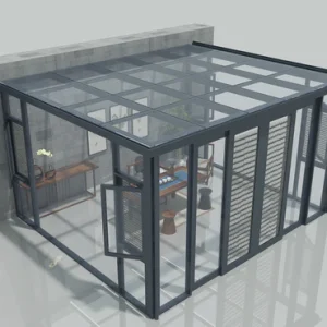 Custom Thermal Break Aluminum Patio Cover Sunroom
